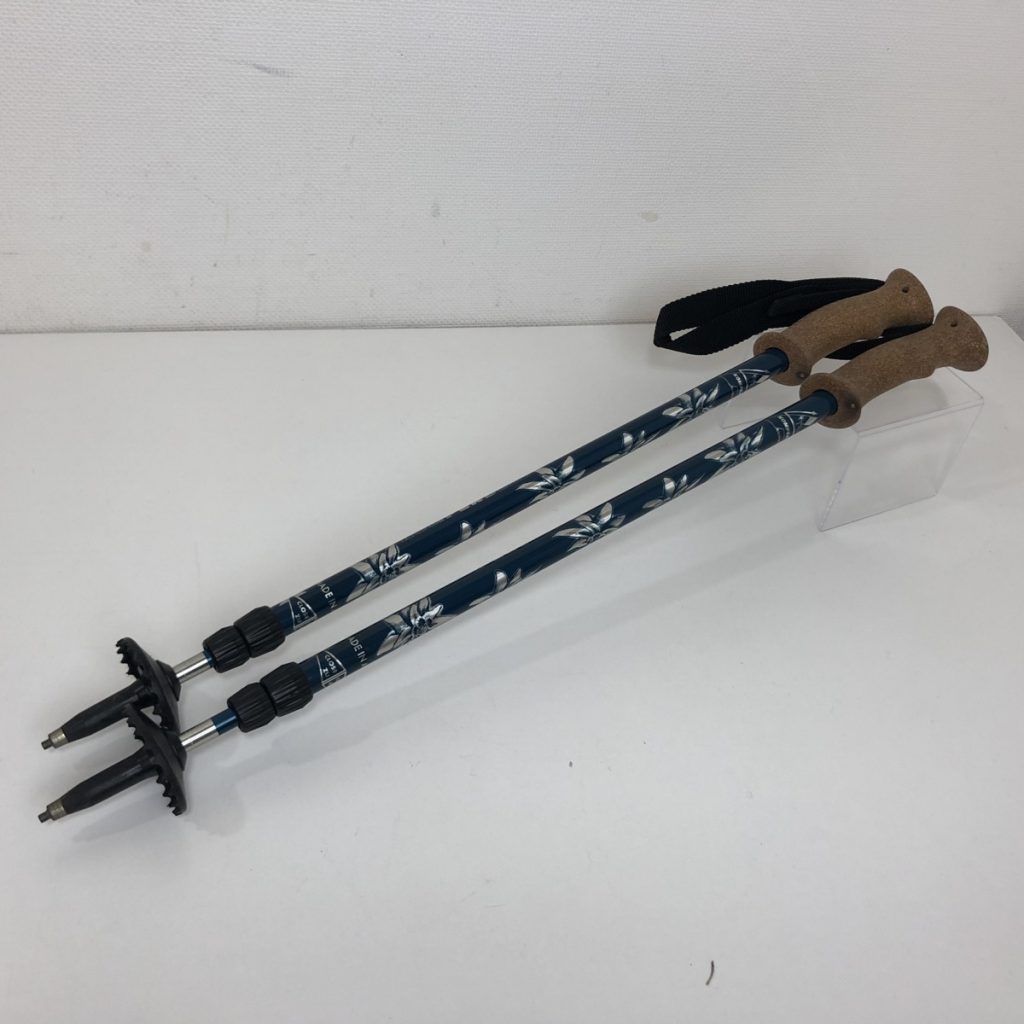 KOMPERDELL EDELWEISS トレッキングポール 2本セット　登山用 ステッキ ストック 杖 High Mountain Sports