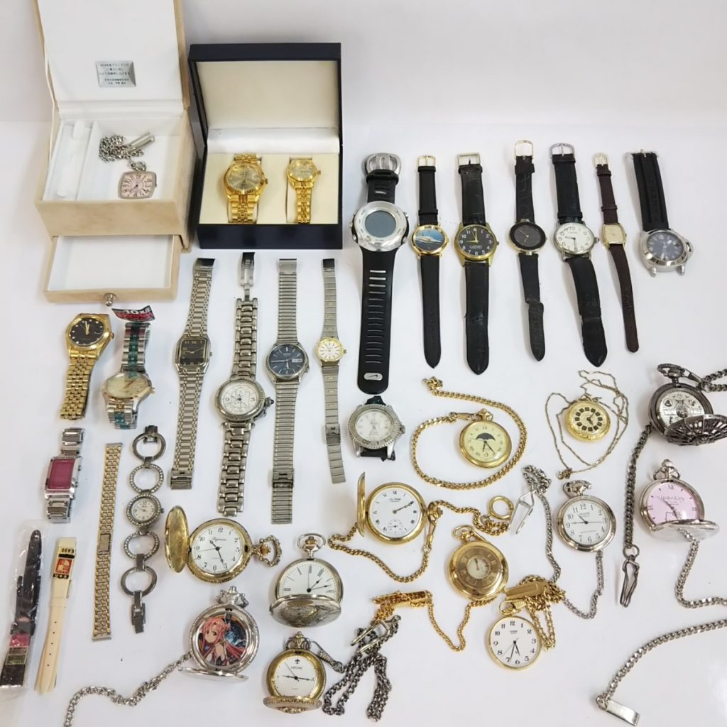 大量!! ジャンク 腕時計/懐中時計 いろいろまとめて 総重量約2,000g 現状品 現状品