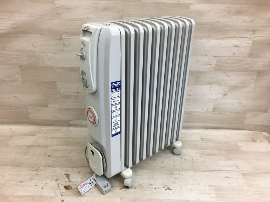 DeLonghi オイルヒーター R731015EFS 1500W 24時間ON/OFFタイマー コンクリート造~10畳 木造~4畳 デロンギ