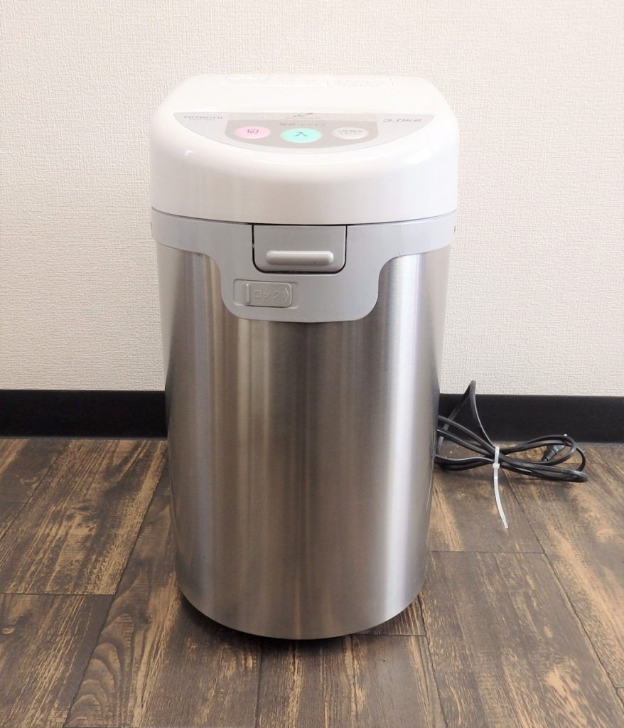 現状品　HITACHI 日立 ECO-V30 2008年製 家庭用 生ごみ処理機 乾燥式 最大処理量3.0kg　通電確認済