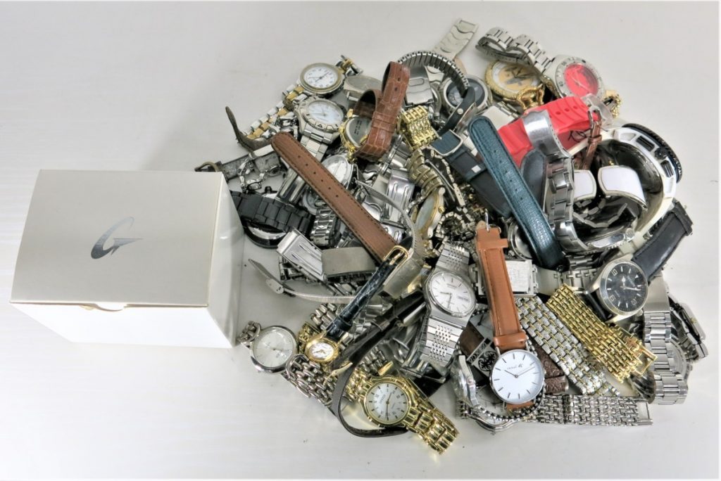 腕時計 懐中時計 SEIKO CASIO CITIZEN ノーブランド など 約50本 約3.9kg まとめ売り 山売り