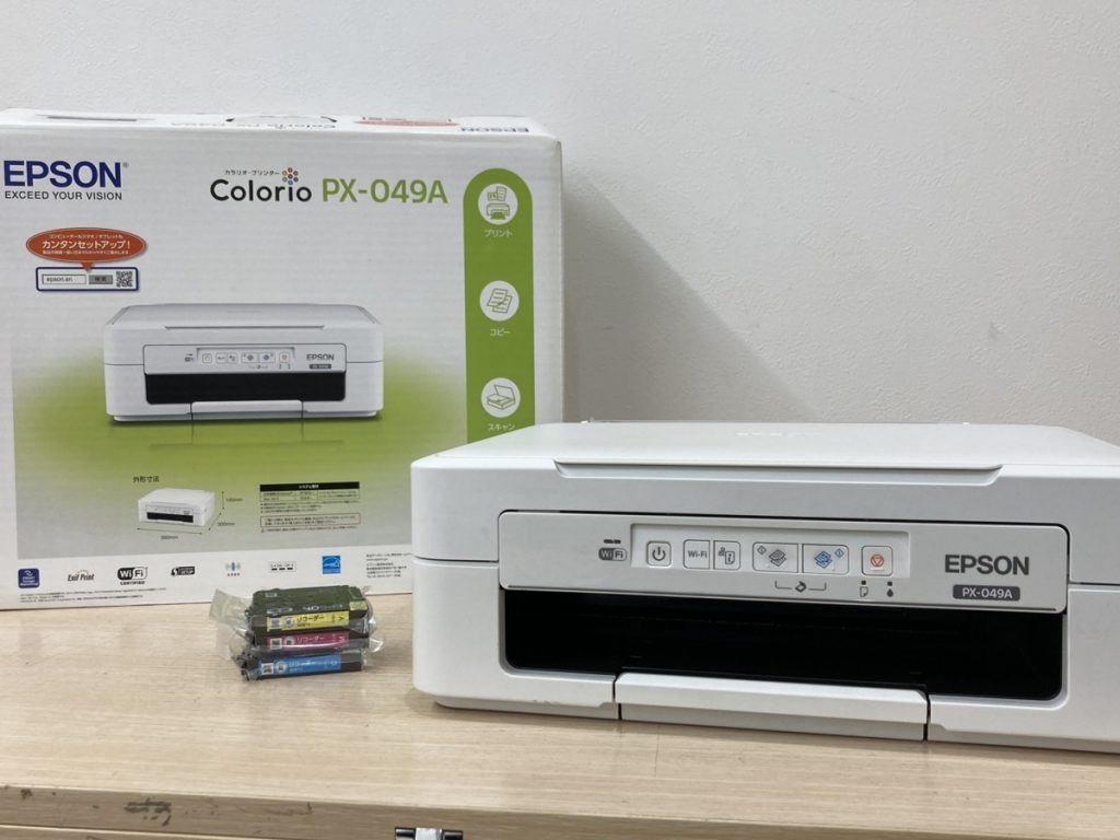 EPSON エプソン Colorio カラリオ プリンター PX-049A　専用インク3色付