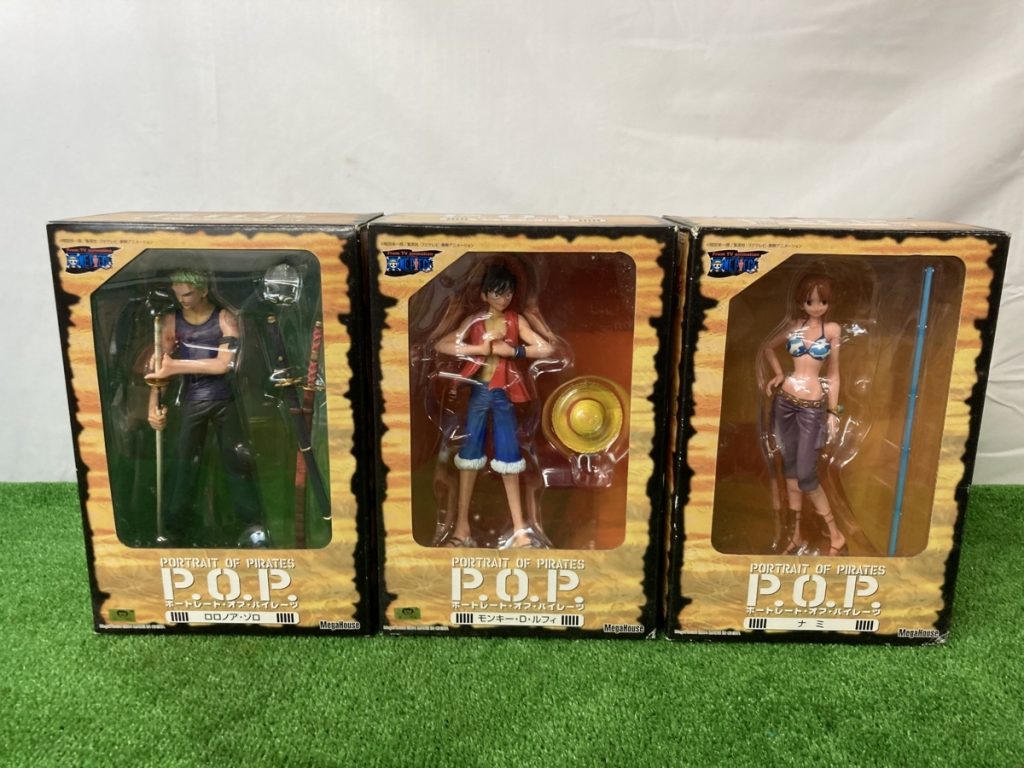 未開封　メガハウス　P.O.P　初期　ルフィ　ゾロ　ナミ　POP　ONE PIECE　ワンピース　フィギュア　箱擦れあり