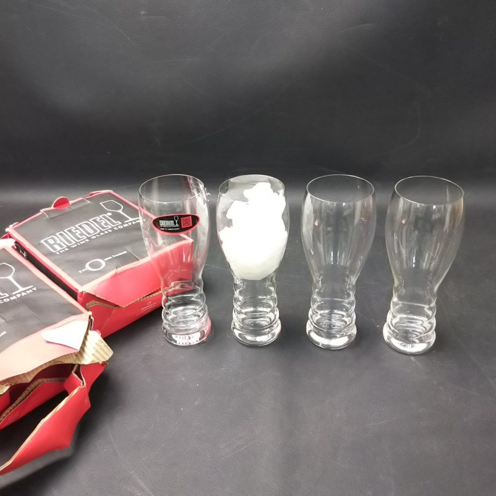 未使用 RIEDEL リーデル ビアグラス 4客セット ビールグラス 現状品