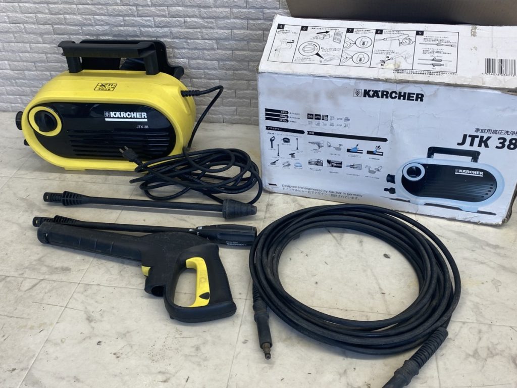 【通電確認済み】KARCHER ケルヒャー JTK３８ 家庭用高圧洗浄機