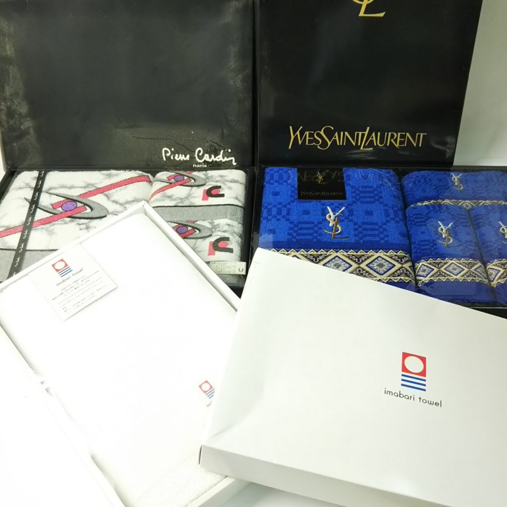 未使用 ブランドギフトタオルセット いろいろまとめて ポールスミス/今治/YSL 現状品