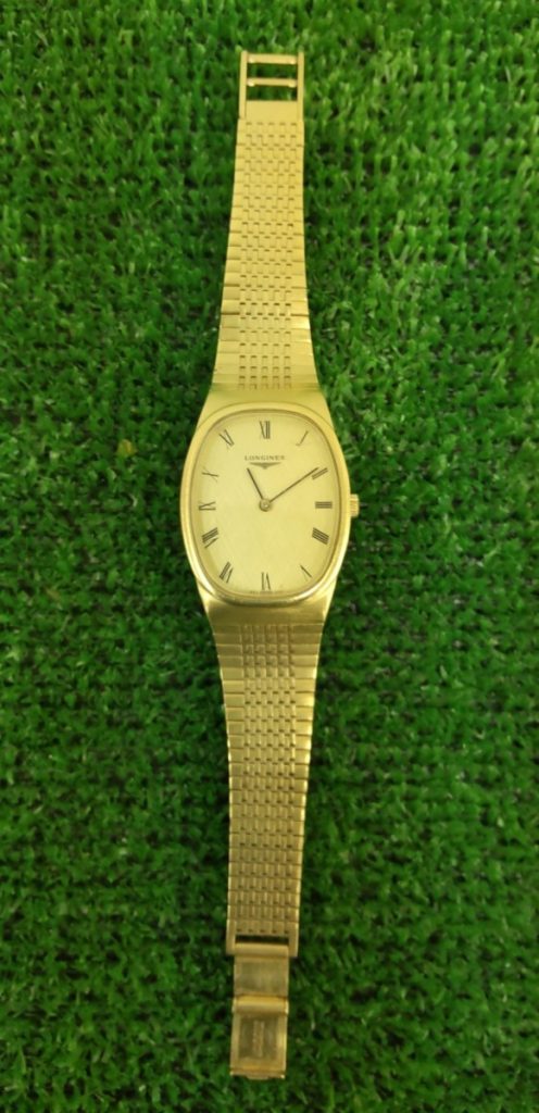 LONGINE ロンジン クオーツ腕時計 ゴールドカラー 2針 手巻き