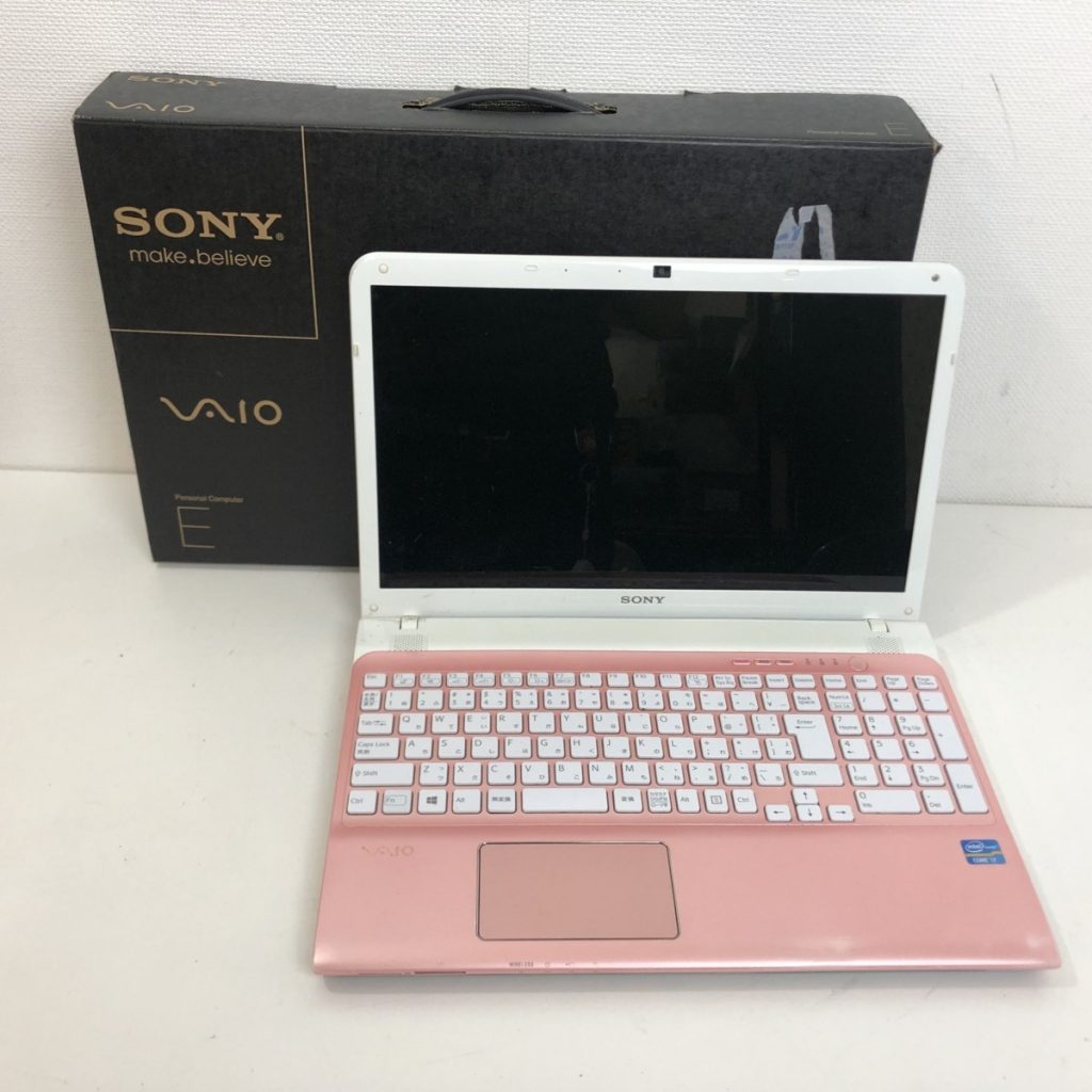 SONY ソニー VAIO SVE151J13N ノートパソコン 　本体のみ ピンク 箱付き 部品取り PC
