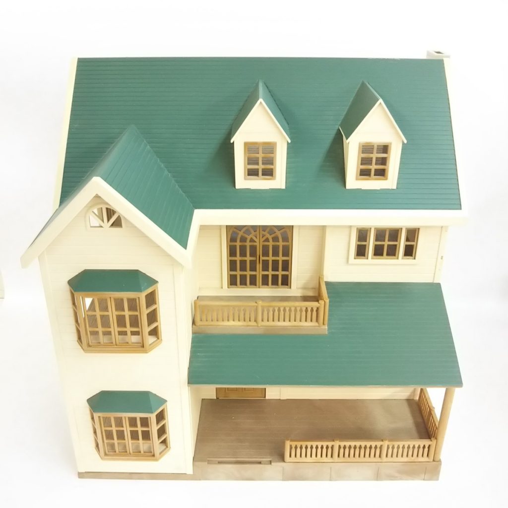 シルバニアファミリー 緑の丘のすてきなお家 ドールハウス 現状品