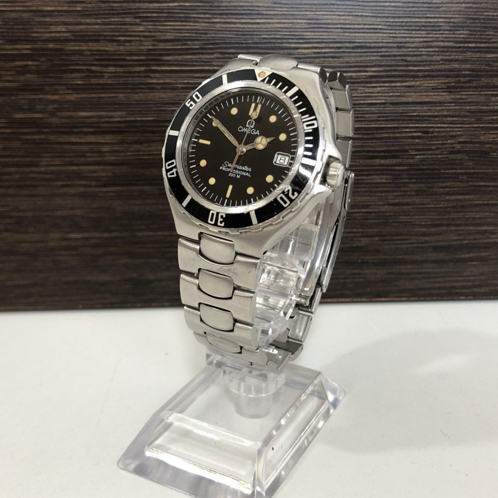 OMEGA オメガ Seamaster シーマスター PLOFESSIONAL 200M ブラックダイヤル QZ 1445/453 腕時計