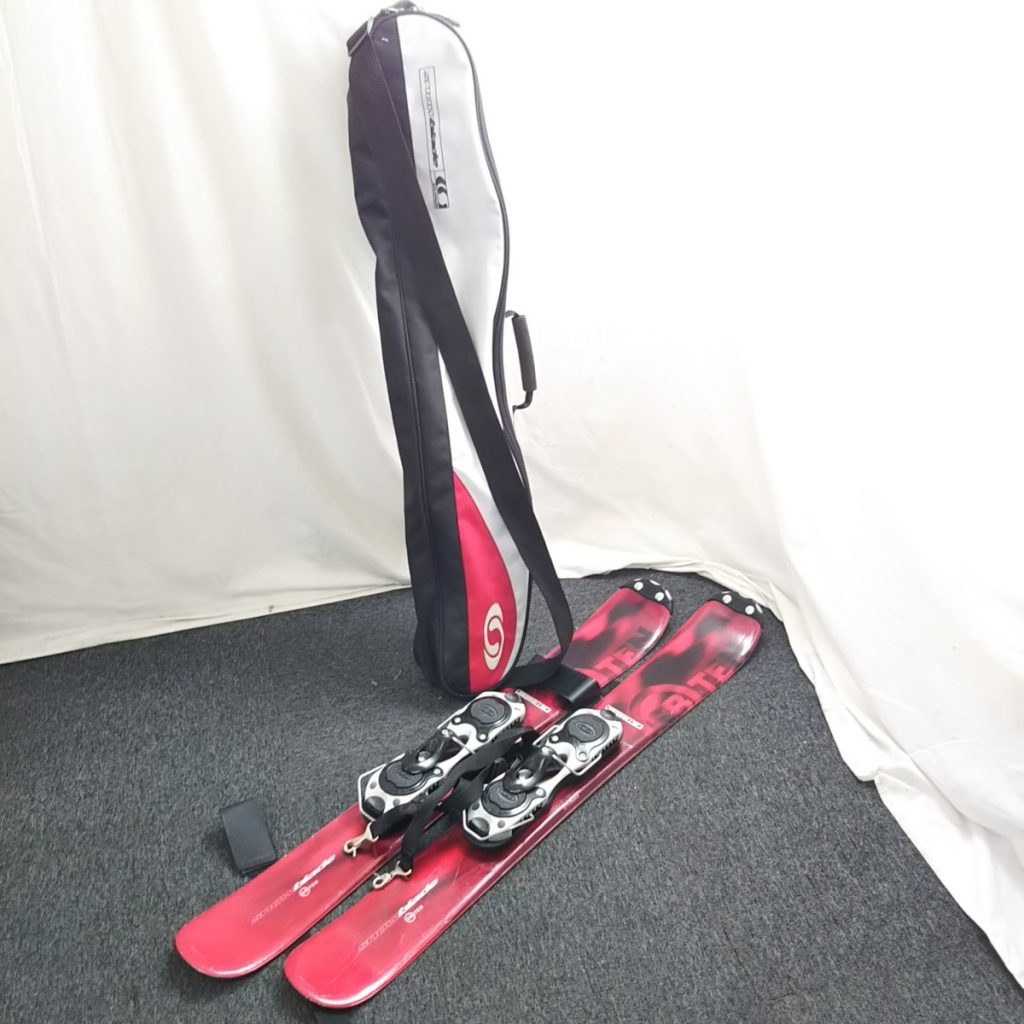 SALOMON サロモン ショートスキー Snowblade SB TEN grindebase 約98cm ケースつき 現状品