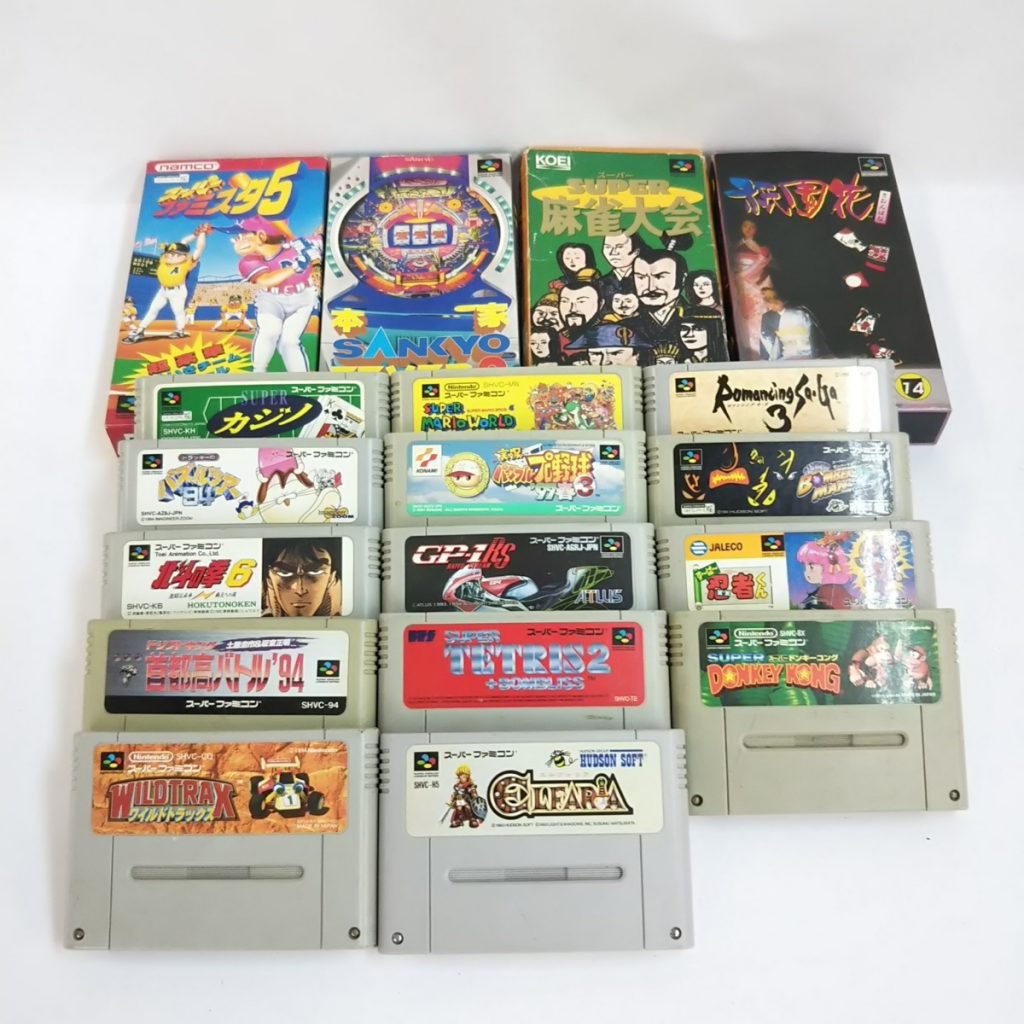 大量 スーパーファミコン カセット いろいろまとめて スーファミ ソフト 現状品