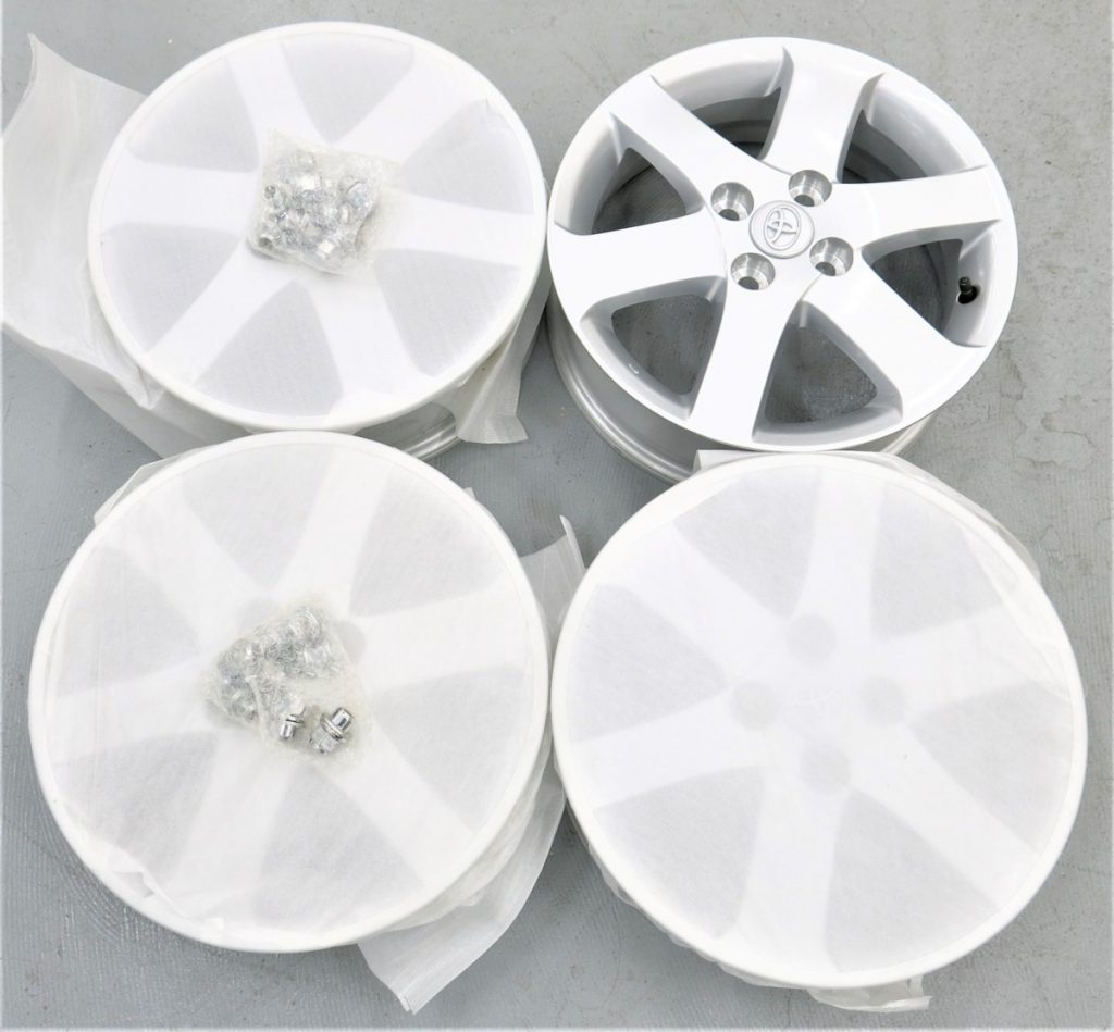 ポルテ スペイド トヨタ 純正 15インチ アルミホイール 4H-100 5J 4本セット