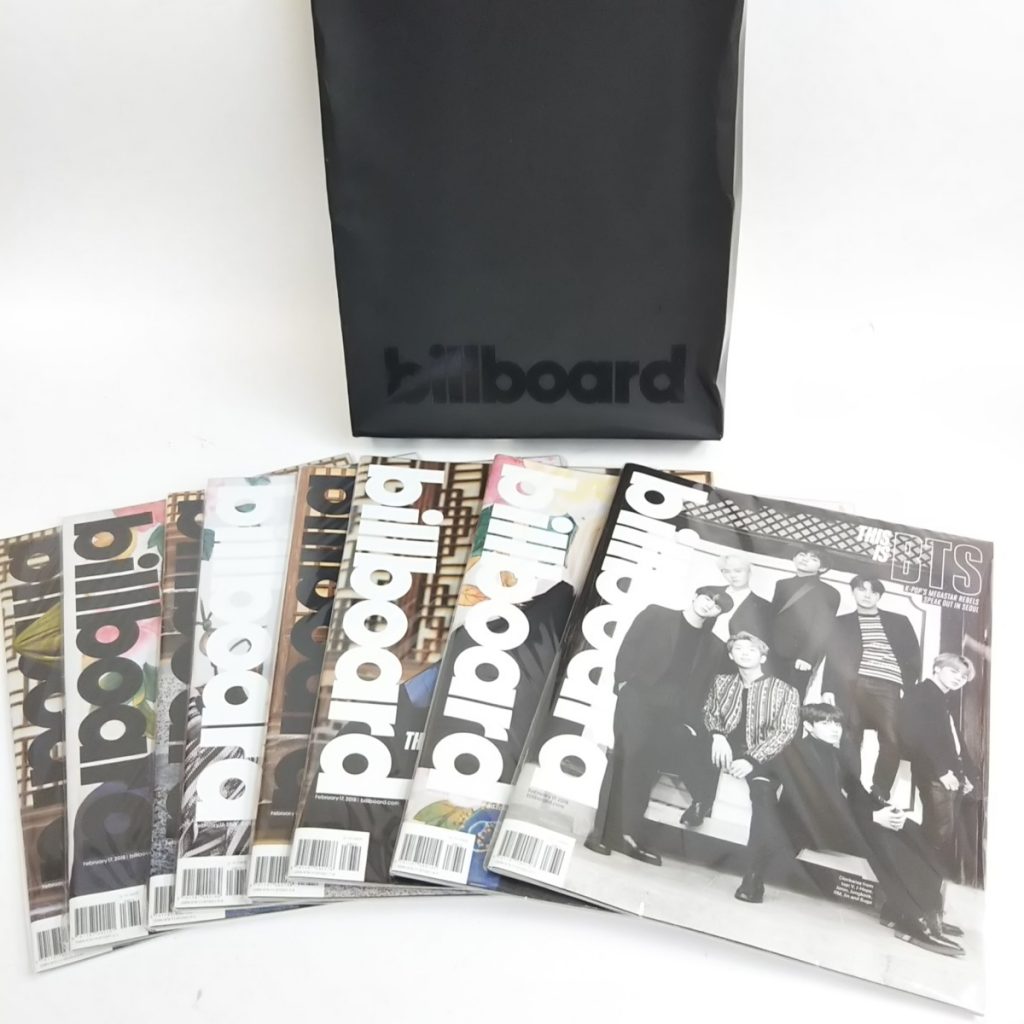 冊子未開封 Billboard BTS 2018 ビルボード8冊セット 防弾少年団 雑誌 現状品