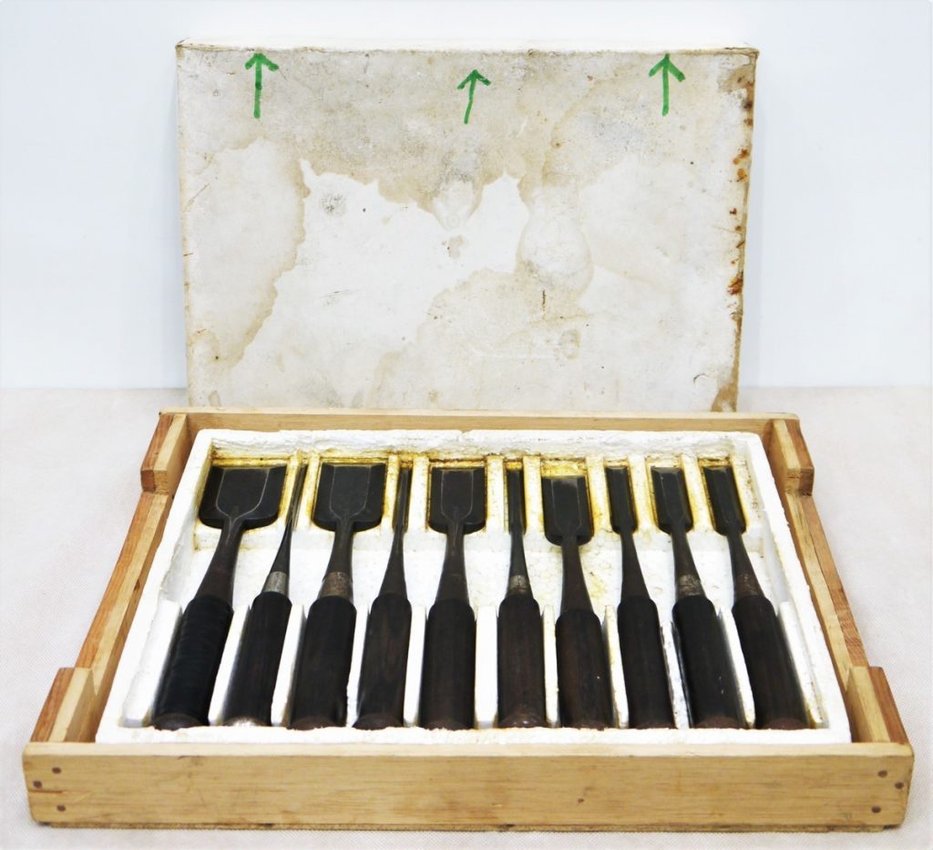 福太　信濃市弘　 鑿 10本セット　砥石鋸鑿鉋　のみ　ノミ