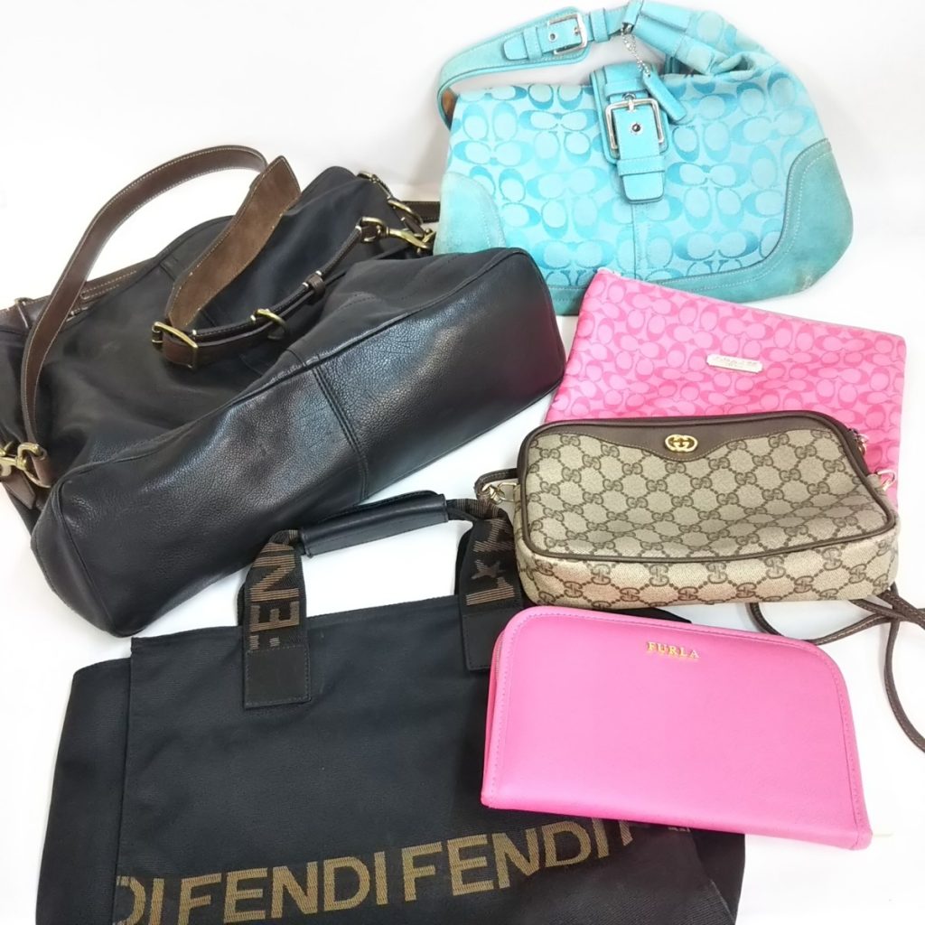 大量 正規 COACH コーチなど レディースバッグいろいろまとめて GUCCI/FURLAなど 鞄 現状品