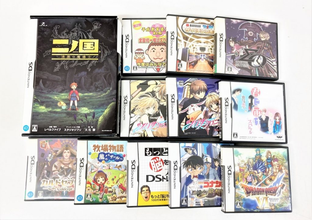 任天堂 NINTENDO DS ソフトまとめ　ドラクエⅥ／コナン／二ノ国他　12タイトル