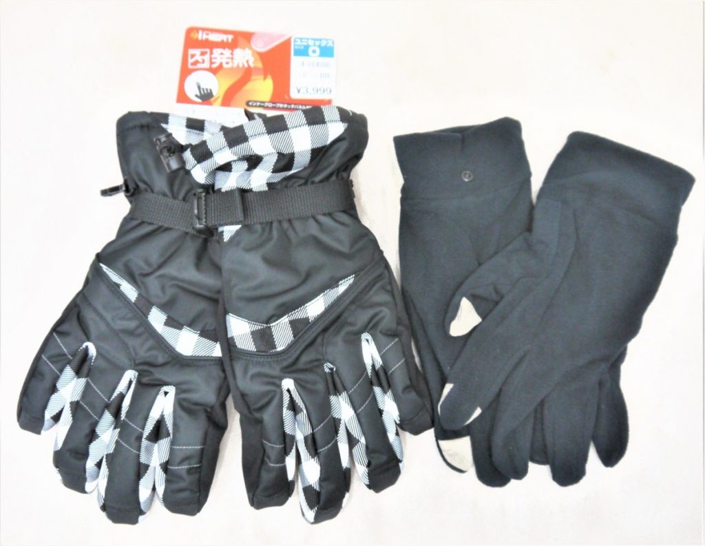 イグニオ(IGNIO)〔iHEAT〕スゴ発熱 ユニセックス スキー スノーボード用 発熱グローブ インナーグローブ付き