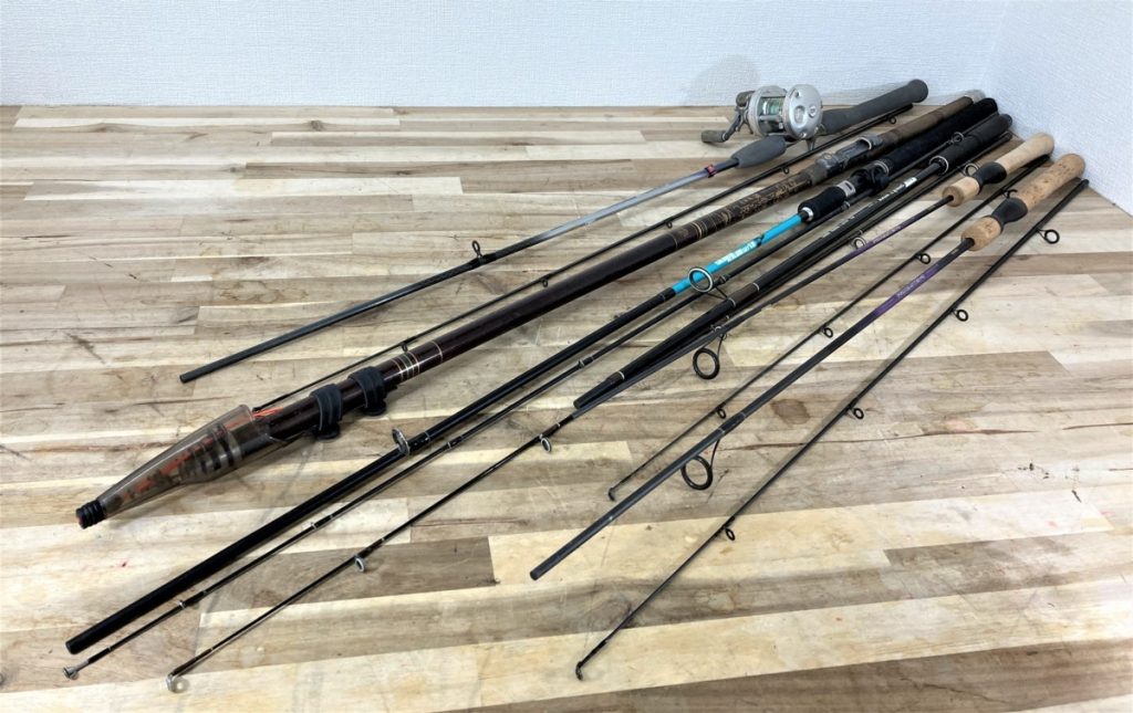 DAIWA ダイワ COLORFUL AORI SET アポロ 小天狗 鮎 釣り竿まとめ 6本