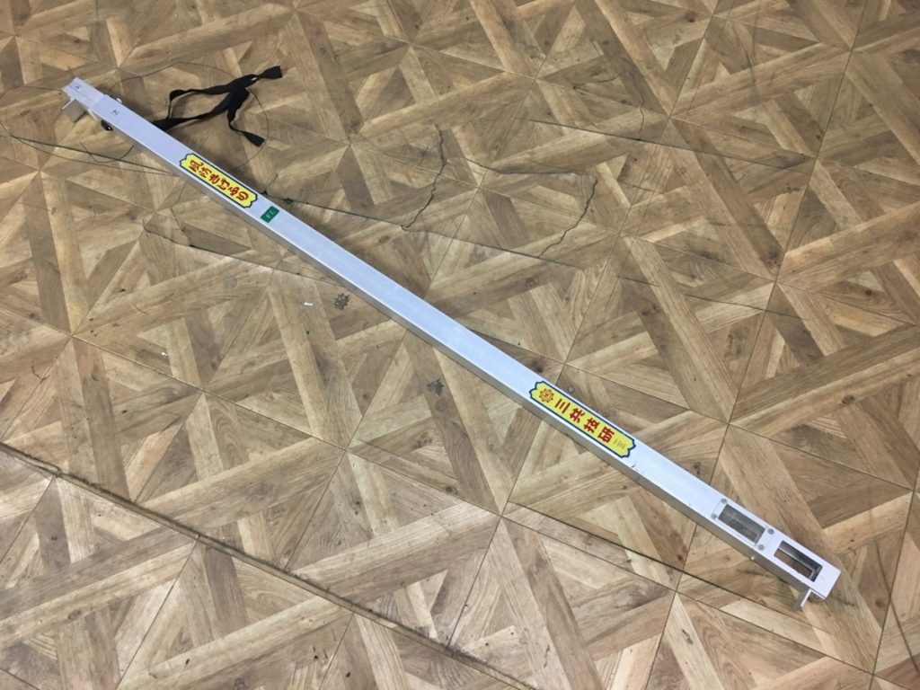 三共技研 風防さげふり FL 1.8-3.0m 伸縮 糸掛け方式 工事現場 測定 建築 大工