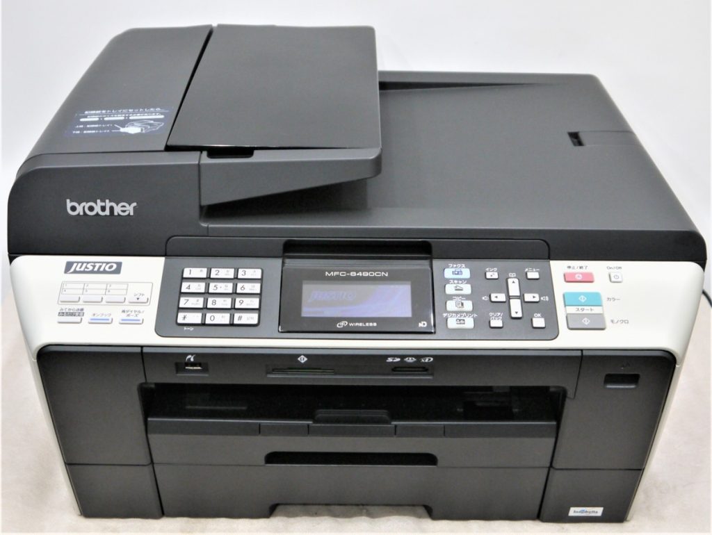 brother JUSTIO MFC-6490CN ブラザー インクジェット FAX複合機 プリンター A3対応 通電のみ