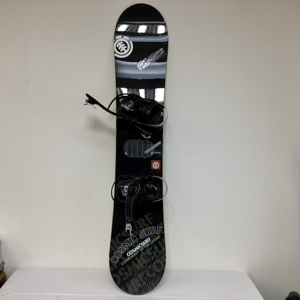 COSMIC SURF コズミックサーフ スノーボード板 ビンディング付き 約137㎝ スノボ スノボー スポーツ用品