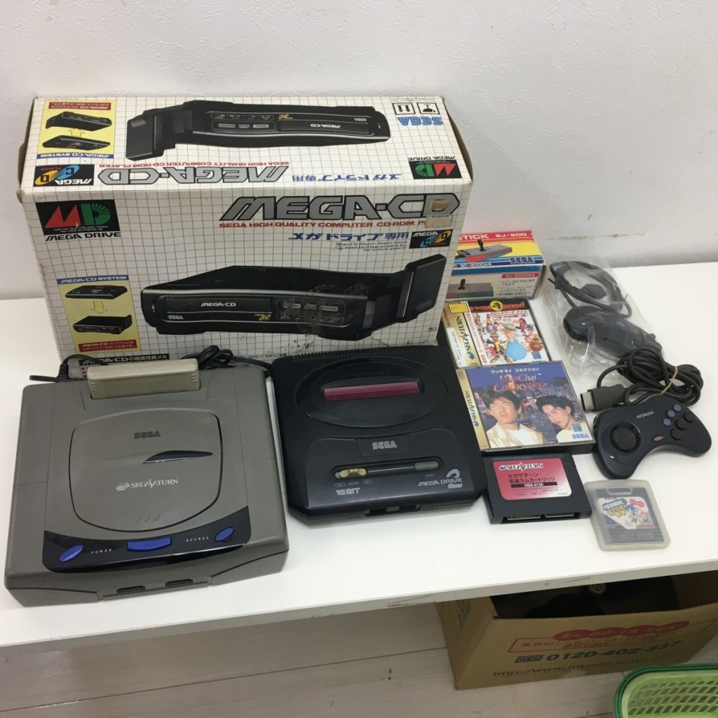 SEGA MEGA-CD MEGA DRIVE2 SEGASATURN ワンチャイコネクション クロックワークナイド ソフト コントローラー等 まとめ