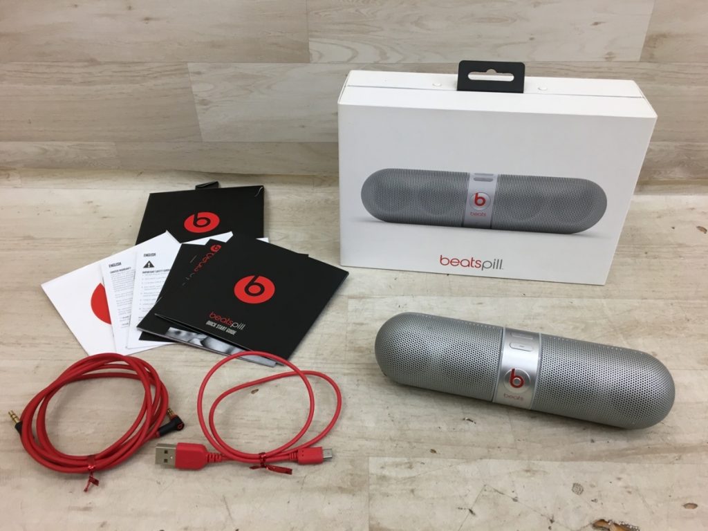 beats pill ワイヤレススピーカー B0513 ホワイト Bluetooth 動作確認済み ビーツ