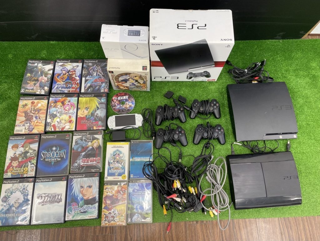 SONYゲーム機まとめ売り　playstation3　 PSP　PS2ソフト
