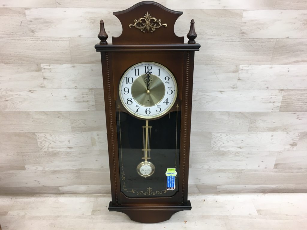 CITIZEN 振り子時計 サミュエル 4MJ739-006 掛け時計 クォーツ 動作未確認 シチズン