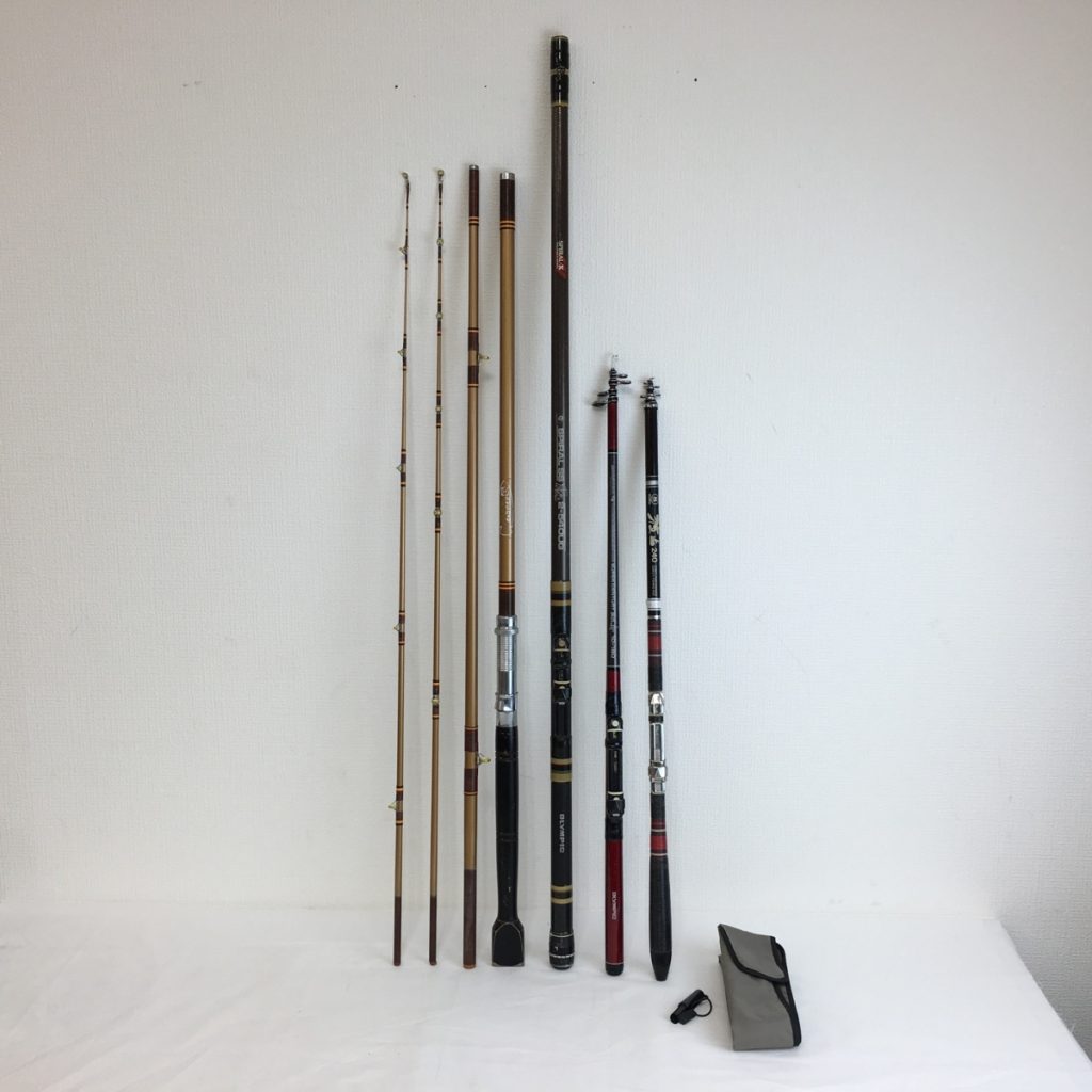 OLYMPC　オリムピック　釣竿まとめ　SPIRAL SS磯2－540UG／波止240／SUPER CENTURY振出‐10‐180／オリムピック横浜80