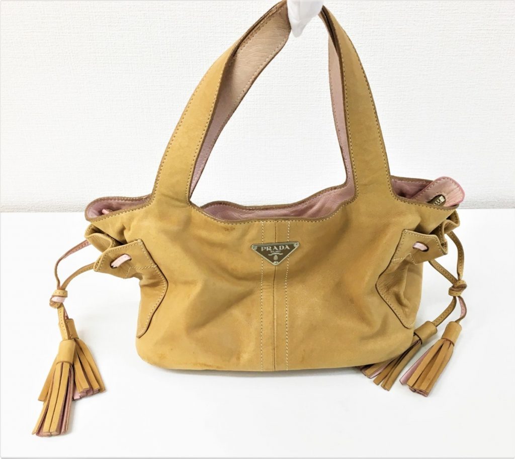 PRADA プラダ レザーミニトートバッグ BN1038