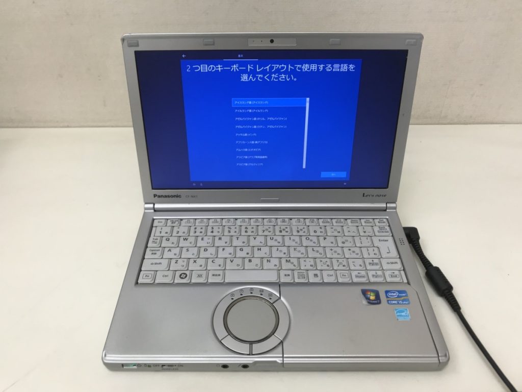 Panasonic CF-NX1 ノートパソコン Windows 初期化済み パナソニック 現状品