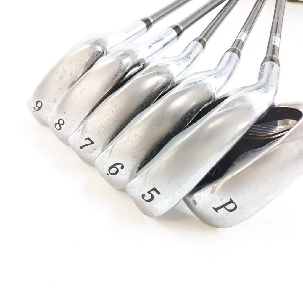ブリジストン PHYS 左利きゴルフクラブまとめて PZ-5031 WT52-TQ3.5-KP MK フレックスR P/5/6/7/8/9