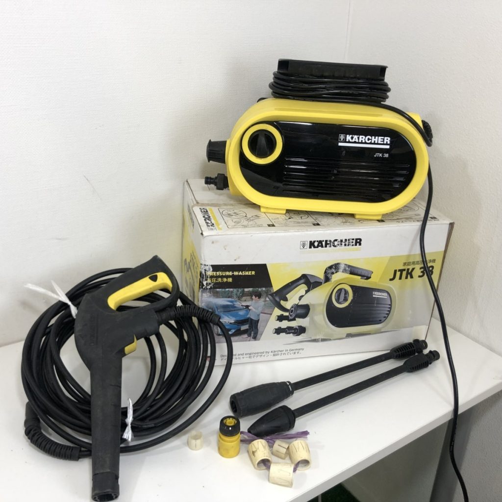 KARCHER ケルヒャー JTK38 高圧洗浄機　家庭用高圧洗浄機 高圧洗浄機 通電確認済み 動作未確認