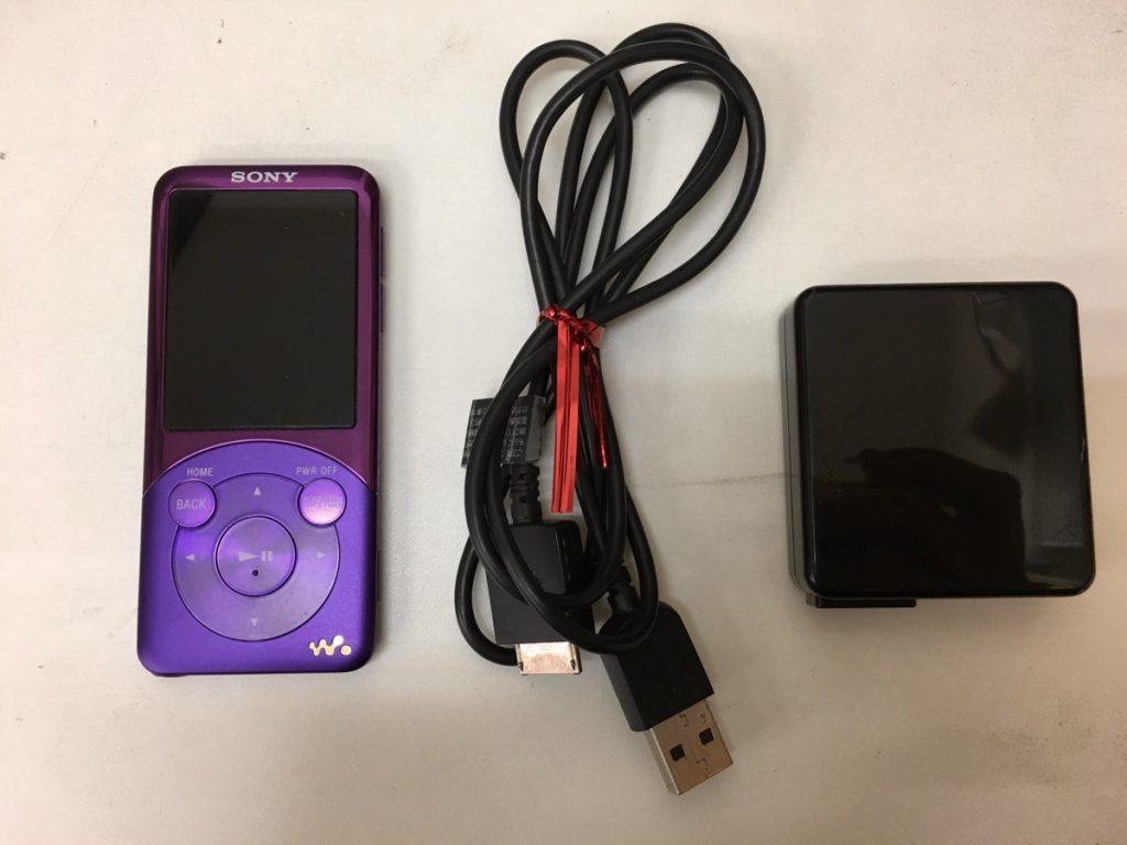 SONY ウォークマン SW-S754 8GB バイオレット 初期化済み 充電器付き ソニー WALKMAN
