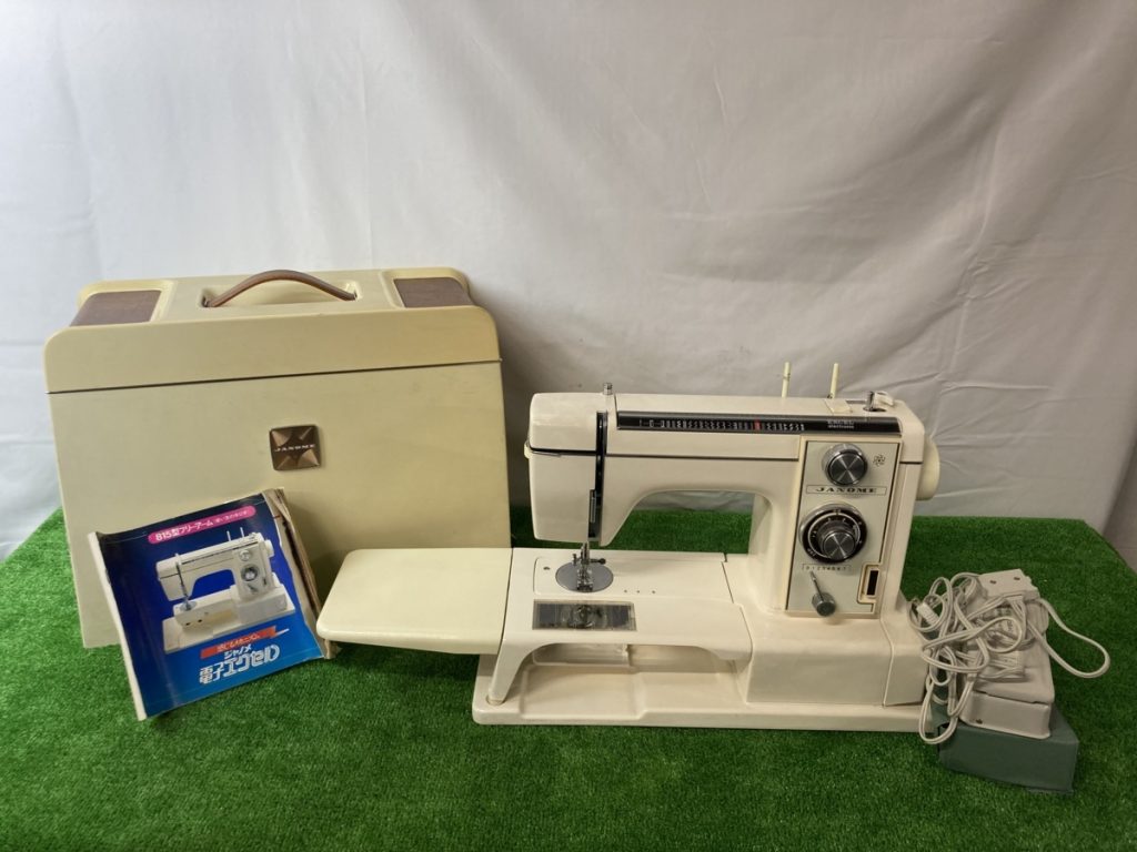 動作確認済み　JANOME　ジャノメ　EXCEL　エクセル　MODEL　815　ミシン　フットペダル　ハンドクラフト