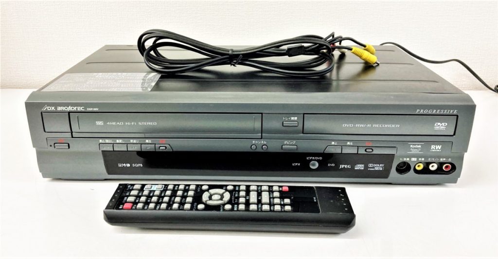 DX BROADREC DXR160V ブロードテック ビデオ一体型DVDレコーダー　2012年製　動作確認済み