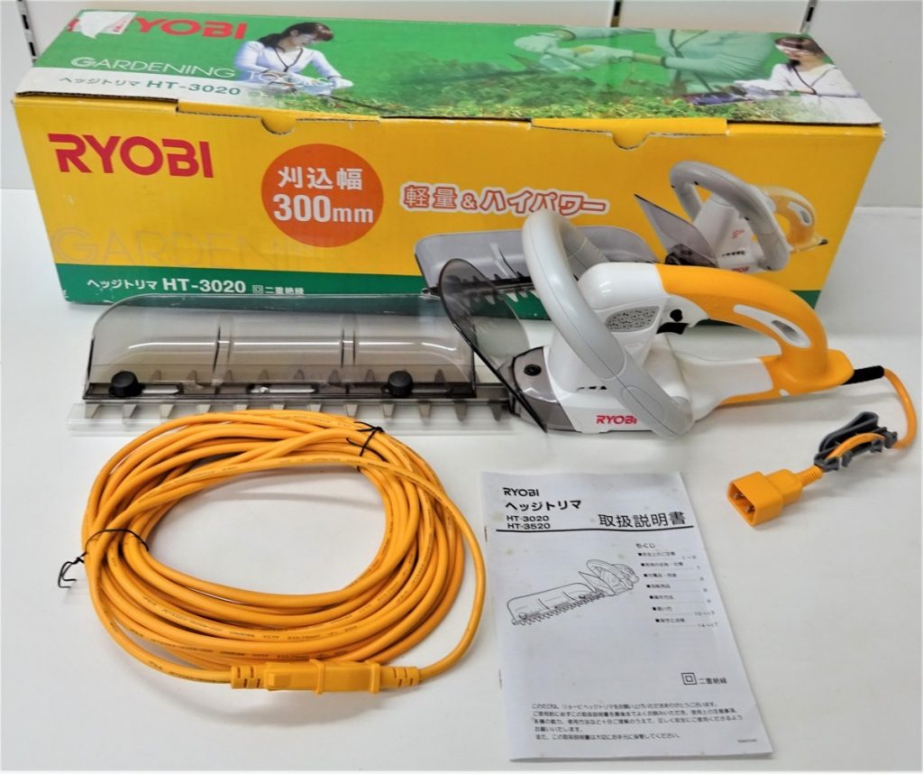 RYOBI リョービ ヘッジトリマ HT-3020 剪定 バリカン 刈込幅300mm