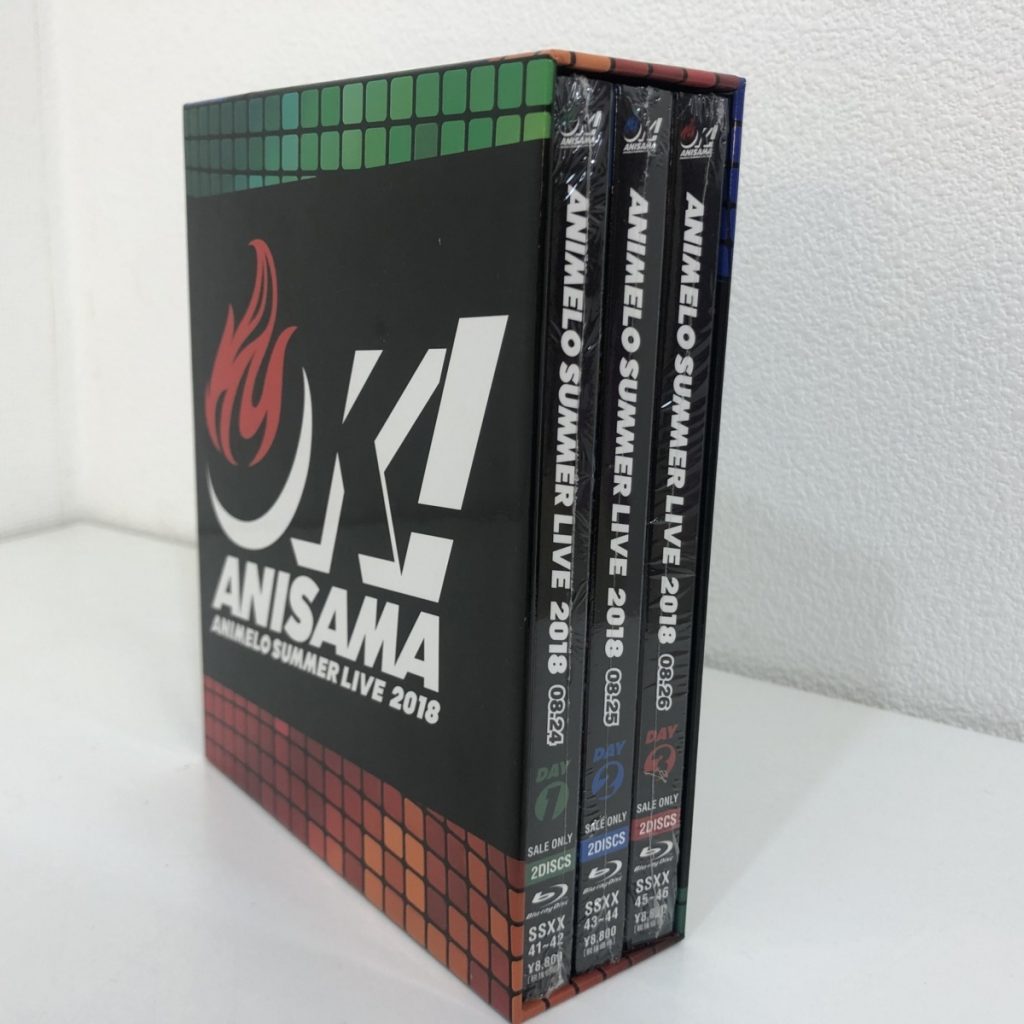 OK! ANISAMA ANIMEO SUMMER LIVE 2018 DAY1・DAY2・DAY3 Blu-ray アニサマ アニメロサマーライブ ブルーレイ