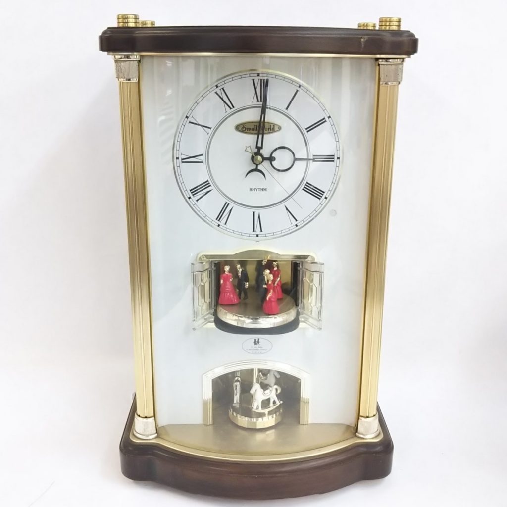 動作品 RHYTHM リズム スモールワールド 4RH655RH リズム時計 現状品
