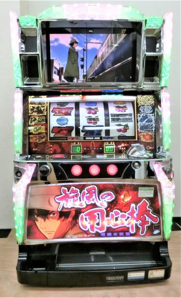 パチスロ 実機 旋風の用心棒 胡蝶の記憶 ドアキー・設定キー付