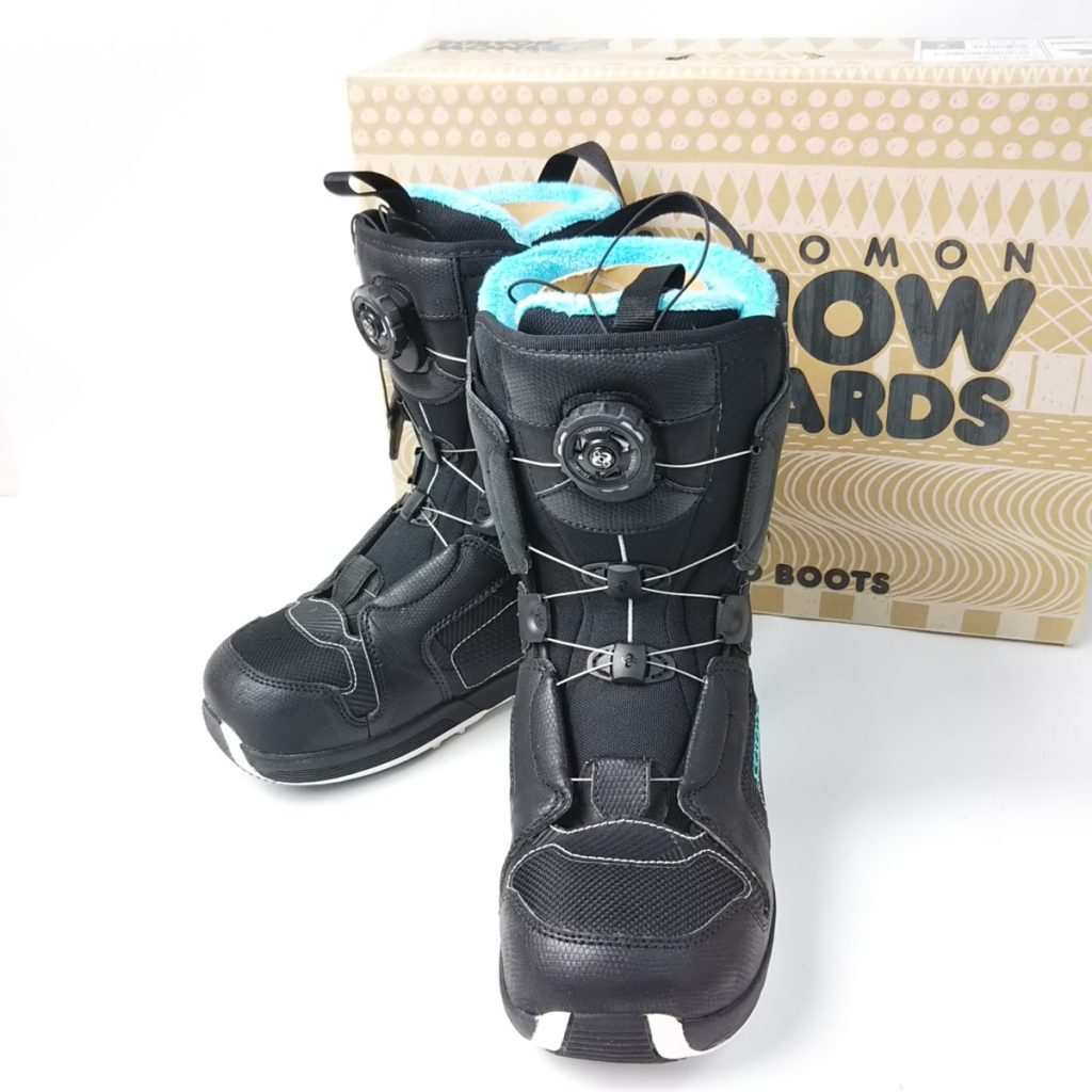 SALOMON サロモン スノーボードブーツ 24.5cm PEARL BOA スノボ 現状品