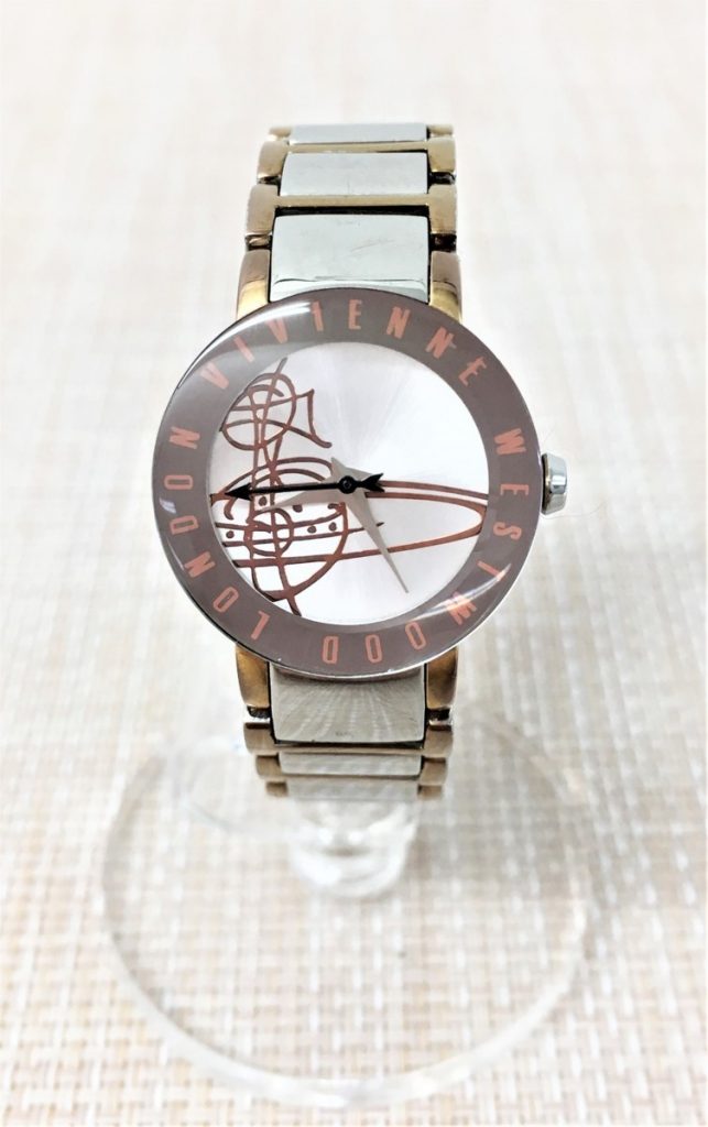 VIVIENNE WESTWOOD/ヴィヴィアン・ウエストウッド　腕時計　レディース シルバー×ゴールド