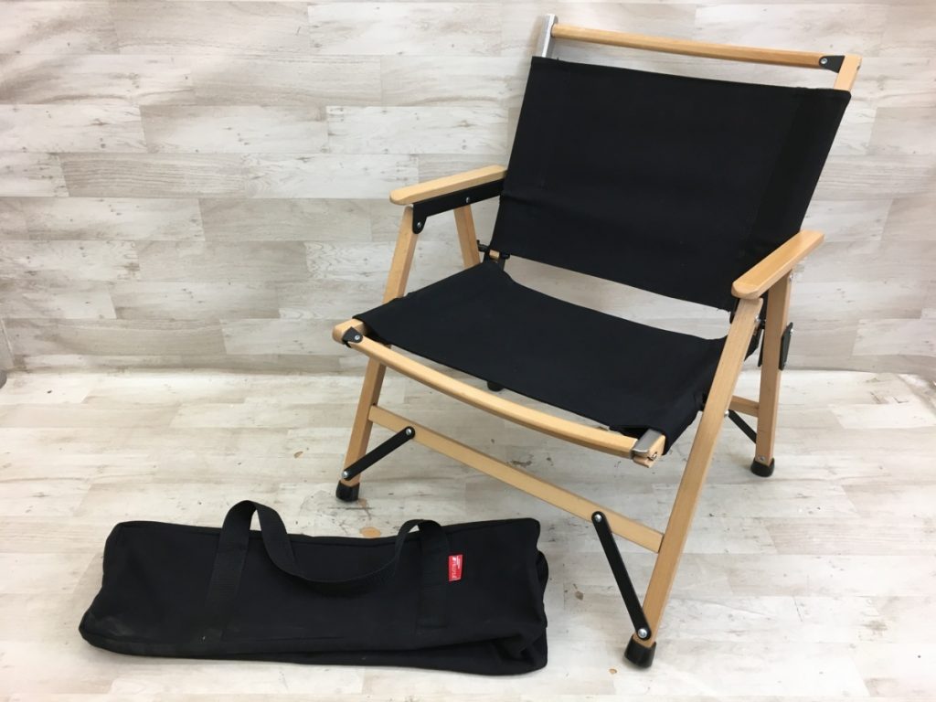 FIELDOOR 折りたたみチェア 椅子 ひじ掛け アウトドア キャンプ 収納袋付 フィールドア