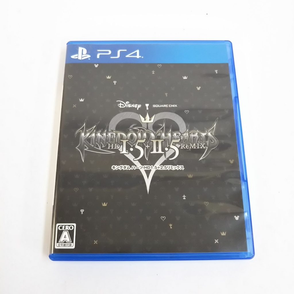 PS4 ソフト KINGDOM HEARTS キングダムハーツ HD 1.5+2.5 ReMIX 動作未確認 現状品