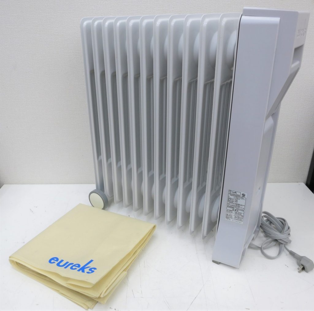 eureks ユーレックス ラジエター式オイルヒーター LF12ES(IW) アイボリーホワイト