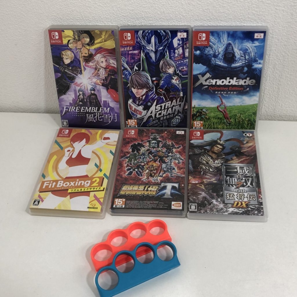 Nintendo Switch用ソフト ６本 まとめ　FE風花雪月 FitBoxing2 真三国無双7 うち中国語ソフト3本 ニンテンドー スイッチ