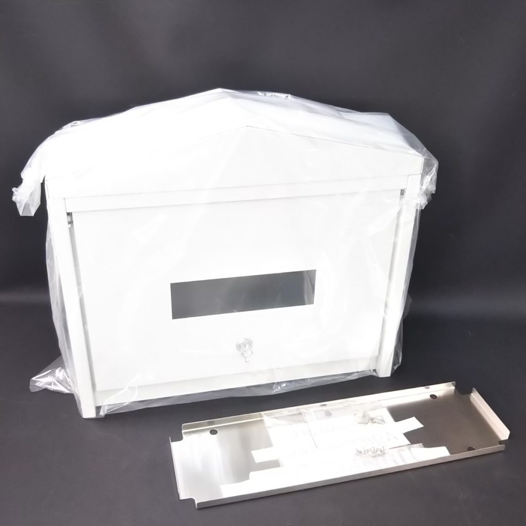 未使用 郵便ポスト 独立型ポスト 訳アリ ポール欠品 ポスト本体のみ 郵便受け 現状品