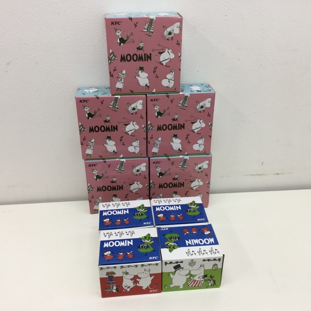 MOOMIN ムーミンマルチボウル マグカップ KFC ケンタッキーフライドチキン 非売品 深皿 コップ 食器 セット